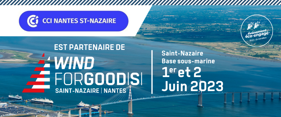 CCINantes's tweet photo. [#Evénement] La @CCINantes  présente à #WindforGoods,  l'événement international dédié au transport maritime propulsé par le vent !

🗓️ 1er et 2 juin 
📍Saint-Nazaire
⛵ Plus de 50 exposants internationaux
🎤 Conférences, tables rondes,  ateliers 

Infos 👉https://t.co/gOkVPF0tAE https://t.co/hhSJuhWSWY