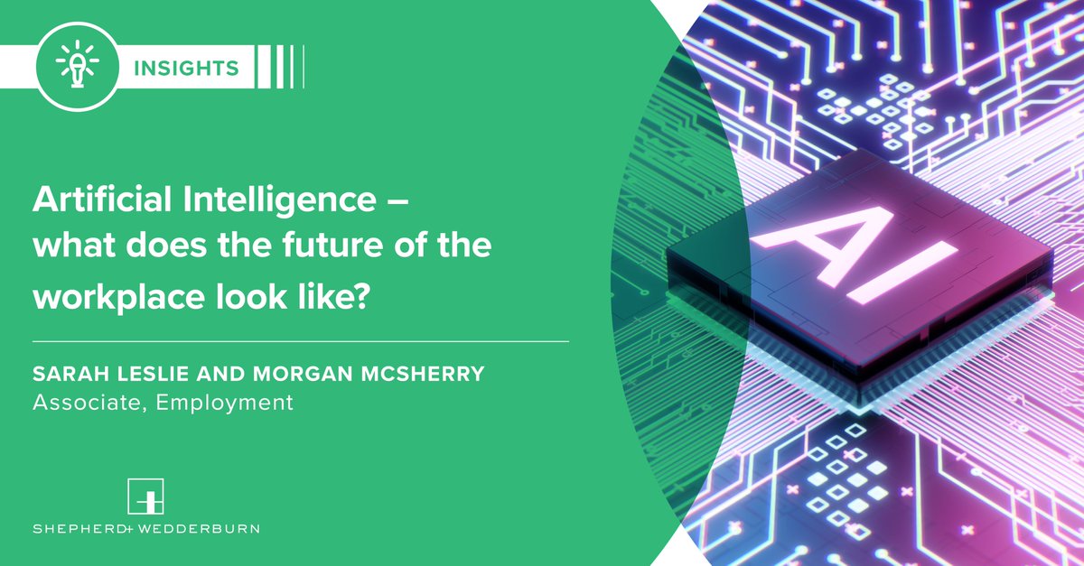 In this article, Sarah Leslie and Morgan Mcsherry explores the current uses of AI and considers what legal pitfalls employers should be aware of to ensure their use of AI complies with all relevant legislation.

Read more:
ow.ly/ke5A50OxQi1

#ai #employment