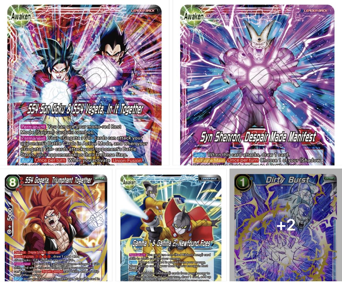 So the Dragon Ball Super Card Game can ban/adjust multiple red cards to  help the meta. Let's see if the One Piece Card Game can as well