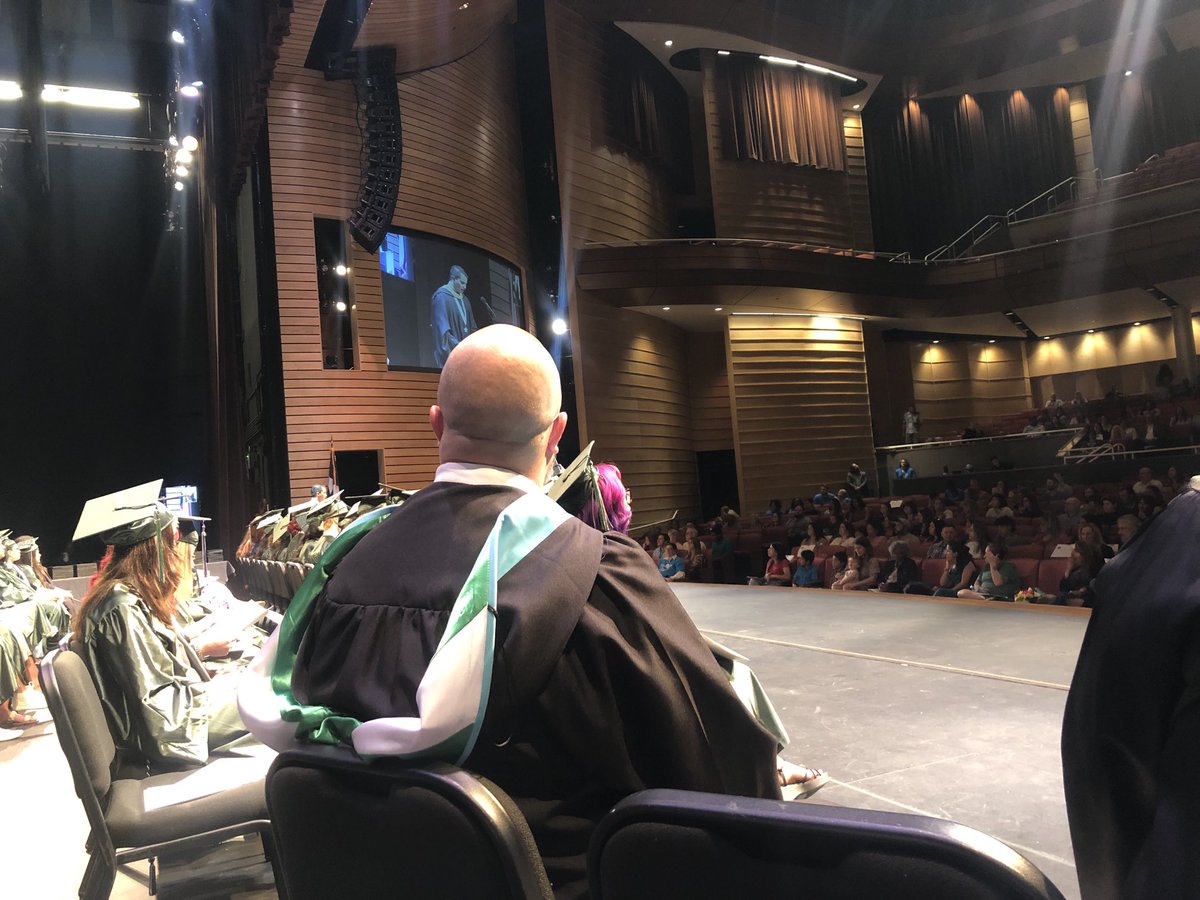 Garza High School graduation this morning. 😀 This school is so special in so many ways. Garza students are the ones who chart their own path to success. So proud of them. I love this school so much.#Austin #AustinISD