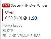 football433tips's tweet photo. Over 0.5 goals ht ⚽
Like ♥️ if tailing...
433tips 👉 https://t.co/CsQlUJx913
Telegram https://t.co/oJ1z1wRBRA
#inplay #valueodds✅ https://t.co/OFovz8tajx