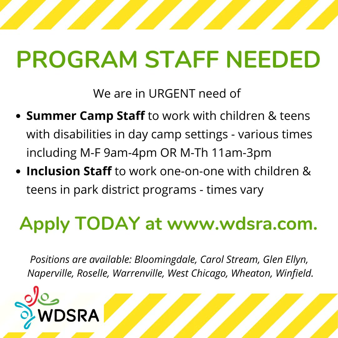 Still looking for that AMAZING summer job? Look no further! Let's talk! Apply TODAY at
buff.ly/3oqFoq6