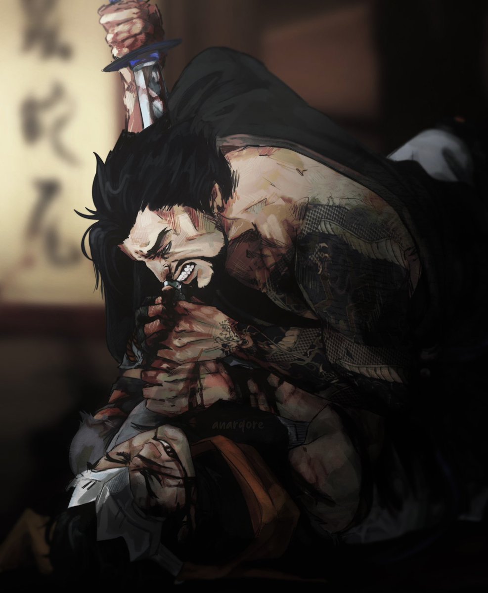 anarqore's tweet photo. the death of genji shimada🩸🤙🏼 https://t.co/HuK3KHMvmf