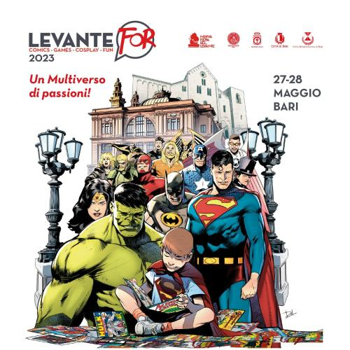 ArmonioHG's tweet image. Dai che manca solo due giorni (si, andrò purtroppo la domenica)!
E nessuno mi vieterà di pensare, visti il luogo e gli ospiti, che il #LevanteFor sia semplicemente il #BGeek cambiato solo di nome... 🤣