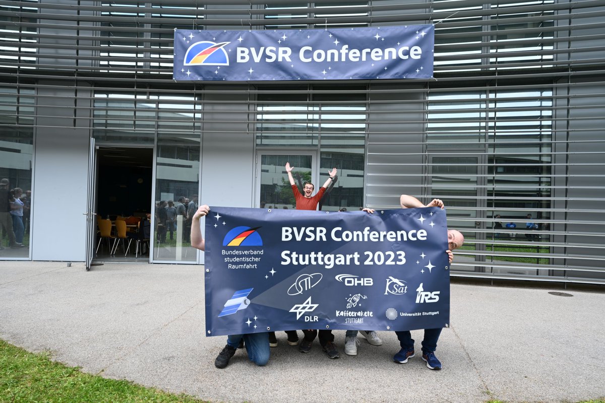 WüSpace e. V. (@wuespace) on Twitter photo Last week we where at the #BVSR Conference in Stuttgart 🚀🛰️ Thanks to <a href="/KSat_Stuttgart/">KSat Stuttgart</a> for organizing this amazing event! Last week we where at the #BVSR Conference in Stuttgart 🚀🛰️ Thanks to <a href="/KSat_Stuttgart/">KSat Stuttgart</a> for organizing this amazing event!