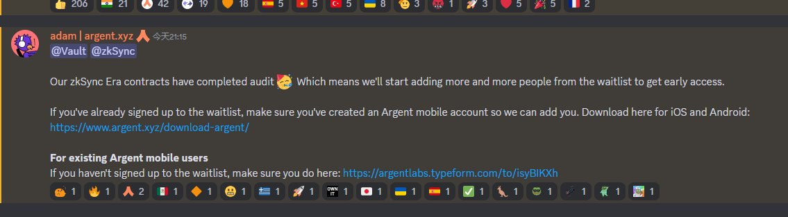 0xpassone's tweet photo. @argentHQ 的zksyncera合约已经审核完成，下载手机端APP： https://t.co/SAMq2FTmbi
可以通过这个链接进行申请候补名单https://t.co/mP9FFdwkz1 https://t.co/UVhdQhgaO4