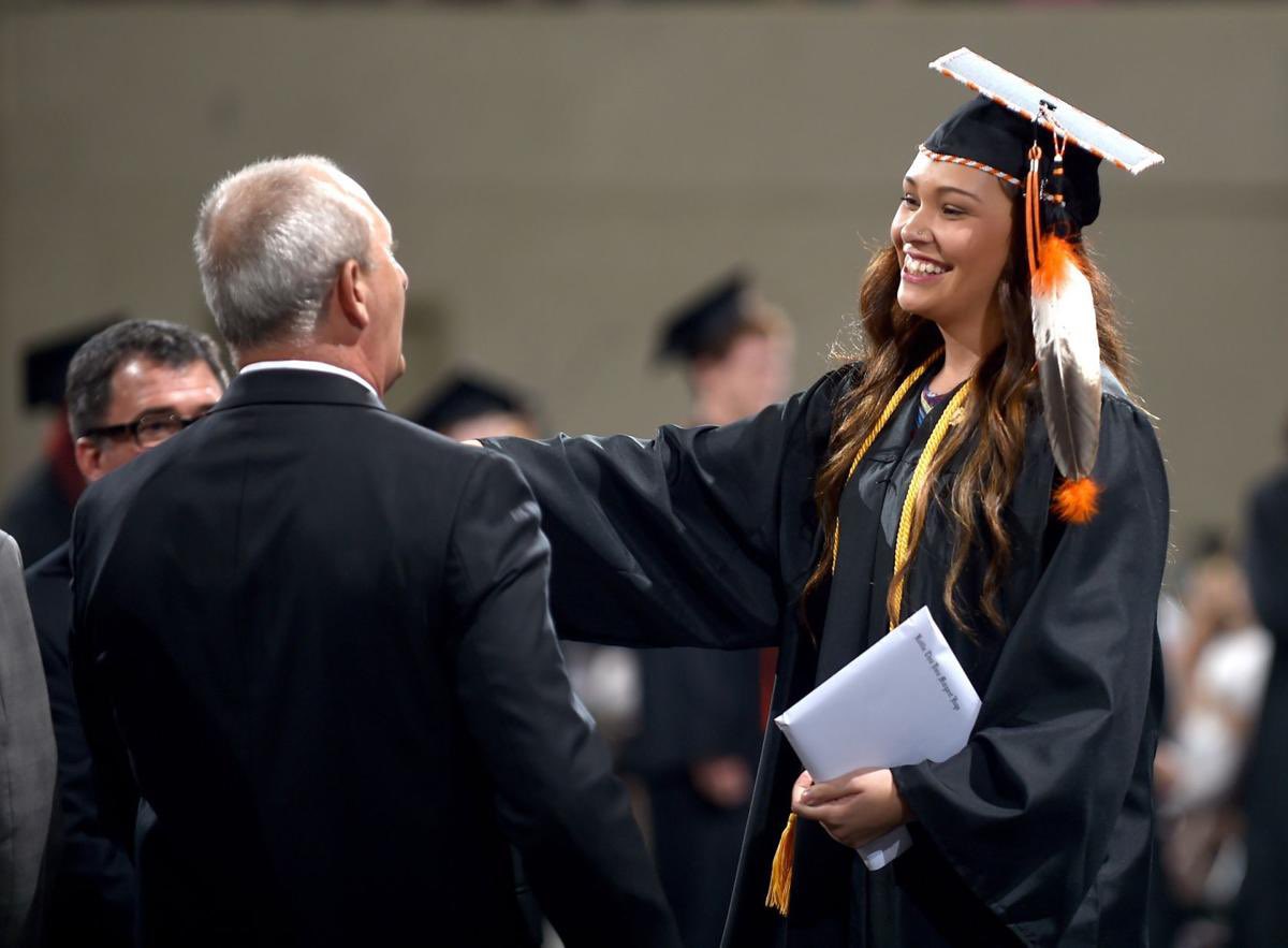 Celebrate with me. Oklahoma SB 429 Bill allowing Native students to wear their tribal regalia at graduation has officially become law. 

Despite asshole Republican Governor Kevin Stitt’s attempt to veto it.