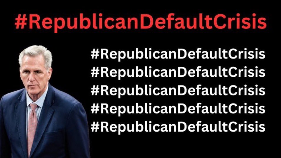 @GOP •
Why are republicans holding America hostage…?
•
#RepublicanDefaultCrisis
•