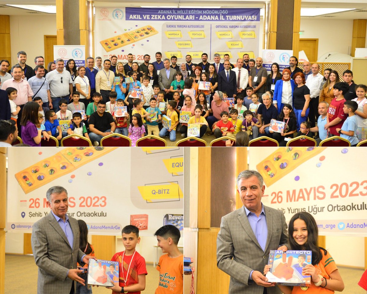Müdürlüğümüz tarafından ilkokul ve ortaokul öğrencilerine yönelik Akıl ve Zeka Oyunları Turnuvası 12 ilçemizden 118 öğrencimizin katılımıyla  tamamlandı. Şampiyonlarımıza Türkiye Finallerinde başarılar dileriz.