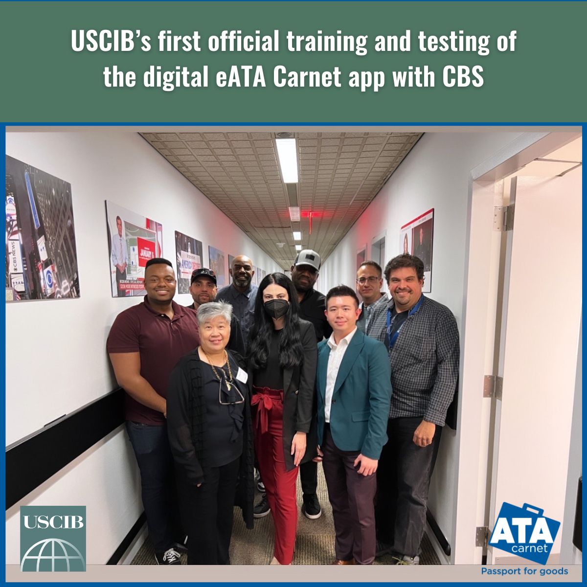 USCIB_ATACarnet's tweet photo. We are looking to the future and making strides! USCIB just completed its first official training of the eATA Carnet App with CBS
#USCIB #CBS #Training #ATACarnet #Carnet #digitization #mobile #app https://t.co/qwfsN5WrMJ