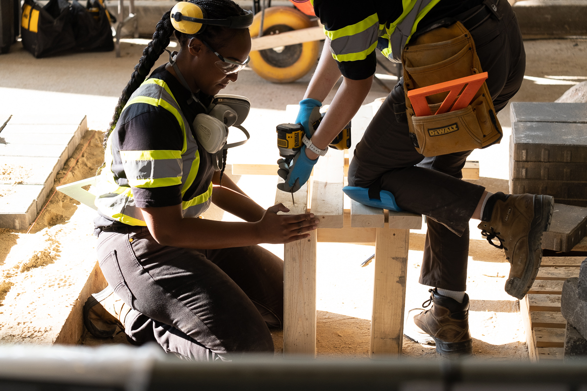 CSAM_Manitoba's tweet image. The excitement continues as day two of the 2023 @Skills_Canada National Competition unfolds in all its glory. Please chat with our knowledgeable staff at the CSAM on Tour trailer and booth 327. #CreatingPossibilities