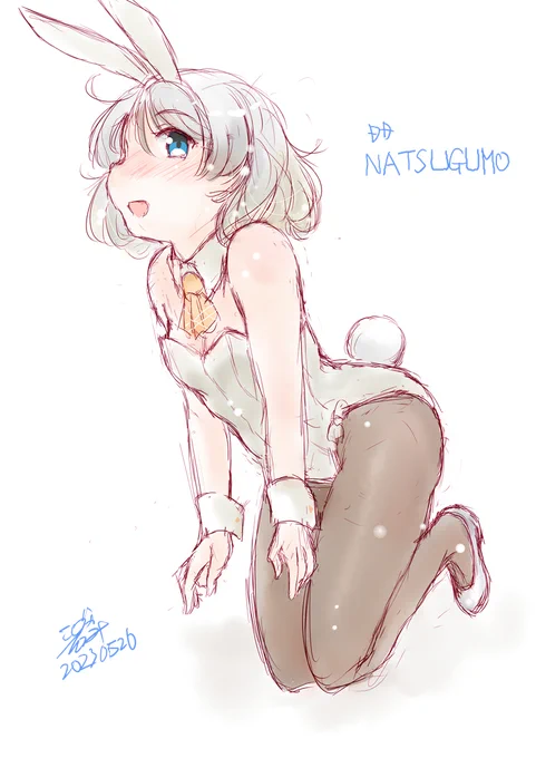 夏雲進水日 #艦これ版深夜の真剣お絵描き60分一本勝負 #艦これ版真剣お絵描き60分一本勝負_20230526 #夏雲進水日