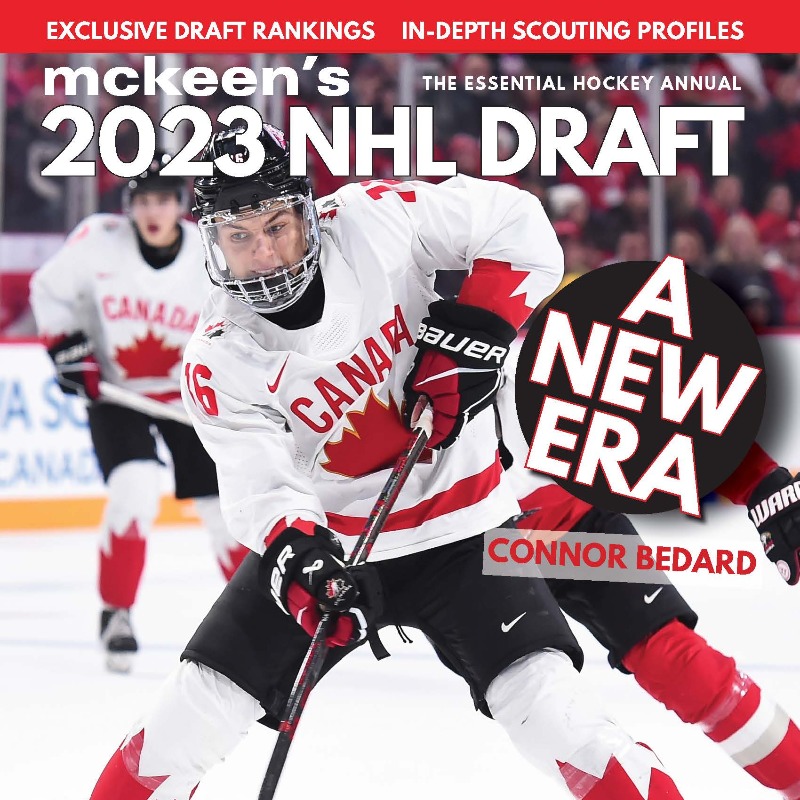 MCKEEN’S 2023 NHL PROSPECT REPORT – NOW AVAILABLE!  

The perfect companion to our annual MCKEEN'S 2023 NHL DRAFT GUIDE releasing in June!  

A subscription NOW will get you BOTH MAGAZINES!  

Learn more here if not a subscriber yet - $16.50 CDN bit.ly/3o7syNh