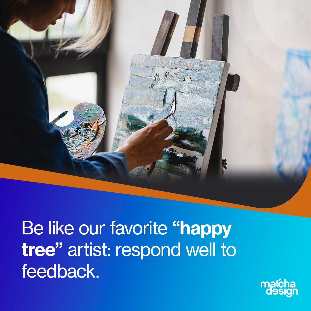 Be like our favorite “happy tree” artist: respond well to feedback.
 
When colorblind viewer once told the PBS star he couldn’t paint the same way, he filmed an entire episode working in shades of gray.
 
Customer service done right!

#AwesomeArtists #GrayPainting #HappyArt