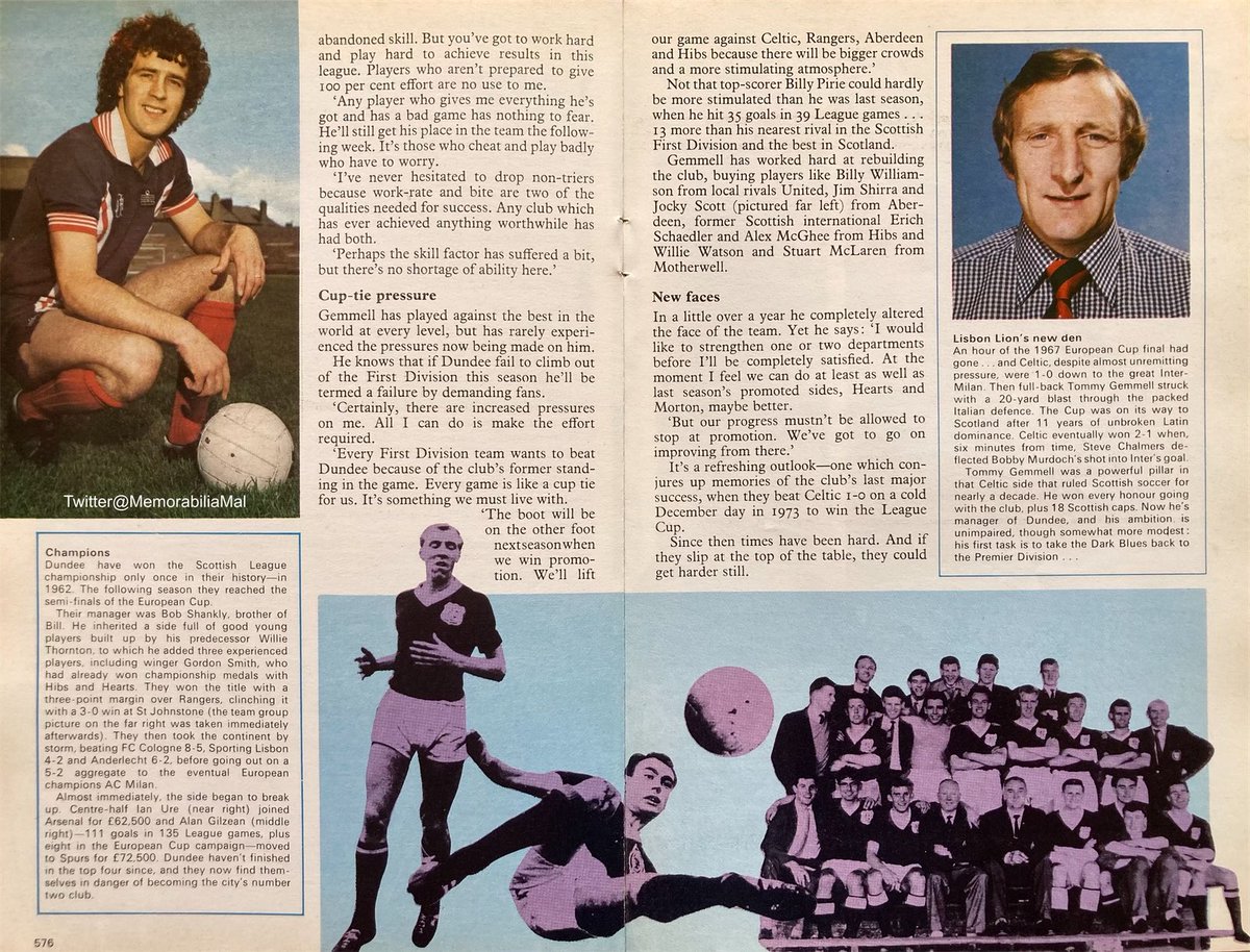 Dundee #thedee 
Football Handbook 1978