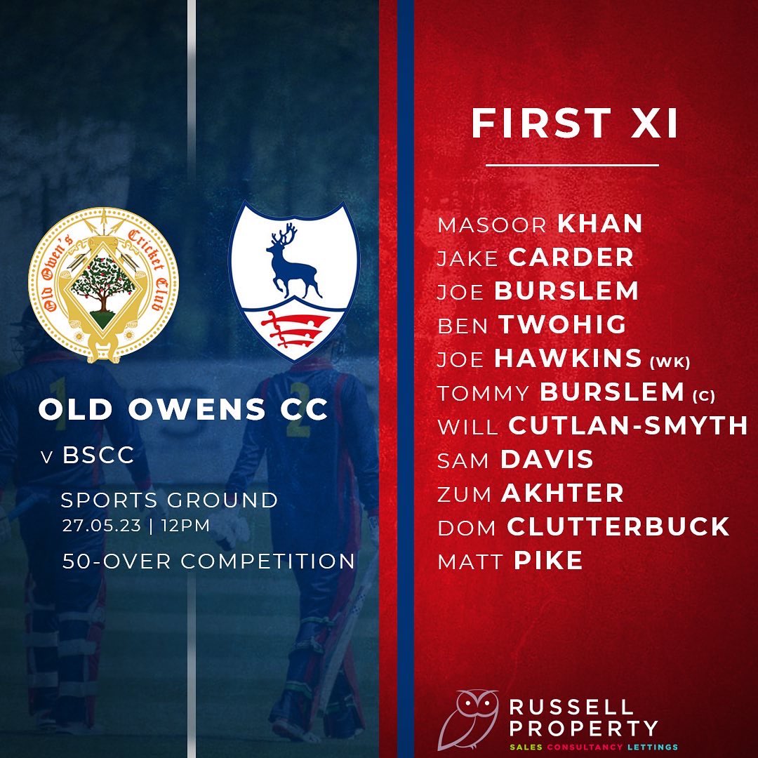 bishcricket's tweet image. Here’s our Saturday fixtures

1st XI on the road @OldOwenscc 
2nd XI host @DatchworthCC 
3rd XI welcome @SHandECricket 
4th XI visit @essendoncc_uk 

#gowell #reindeers 🦌🏏☀️🦌☀️🏏

See you all at Cricketfield Lane 👊