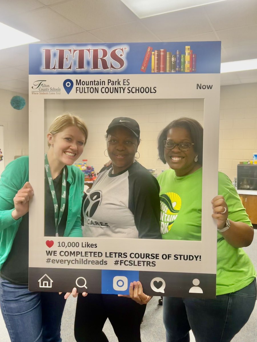 Tiffany Barnes, M.Ed. (@mpereadwithme) on Twitter photo Look who finished Volume 1! Our beyond stellar admin team 💫 <a href="/MPE_Principal22/">Ayo Richardson</a> <a href="/MGantenbein_MPE/">Michelle Gantenbein</a> <a href="/APRuben_MPE/">Tarnisha Ruben</a>. It was collectively their first year at Mountain Park. In addition to being the most fabulous admin team ever, they also tackled LETRS like champs. Congrats! Look who finished Volume 1! Our beyond stellar admin team 💫 <a href="/MPE_Principal22/">Ayo Richardson</a> <a href="/MGantenbein_MPE/">Michelle Gantenbein</a> <a href="/APRuben_MPE/">Tarnisha Ruben</a>. It was collectively their first year at Mountain Park. In addition to being the most fabulous admin team ever, they also tackled LETRS like champs. Congrats!