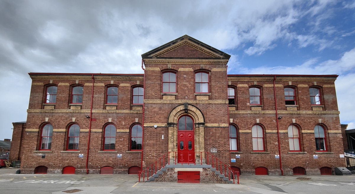 Works have completed to the Goods Office at the National Railway Museum in York - “Just beautiful! With the scaffold gone, we are now able to fully appreciate the stunning results of the Goods Office conservation works.” (Director of the National Railway Museum)