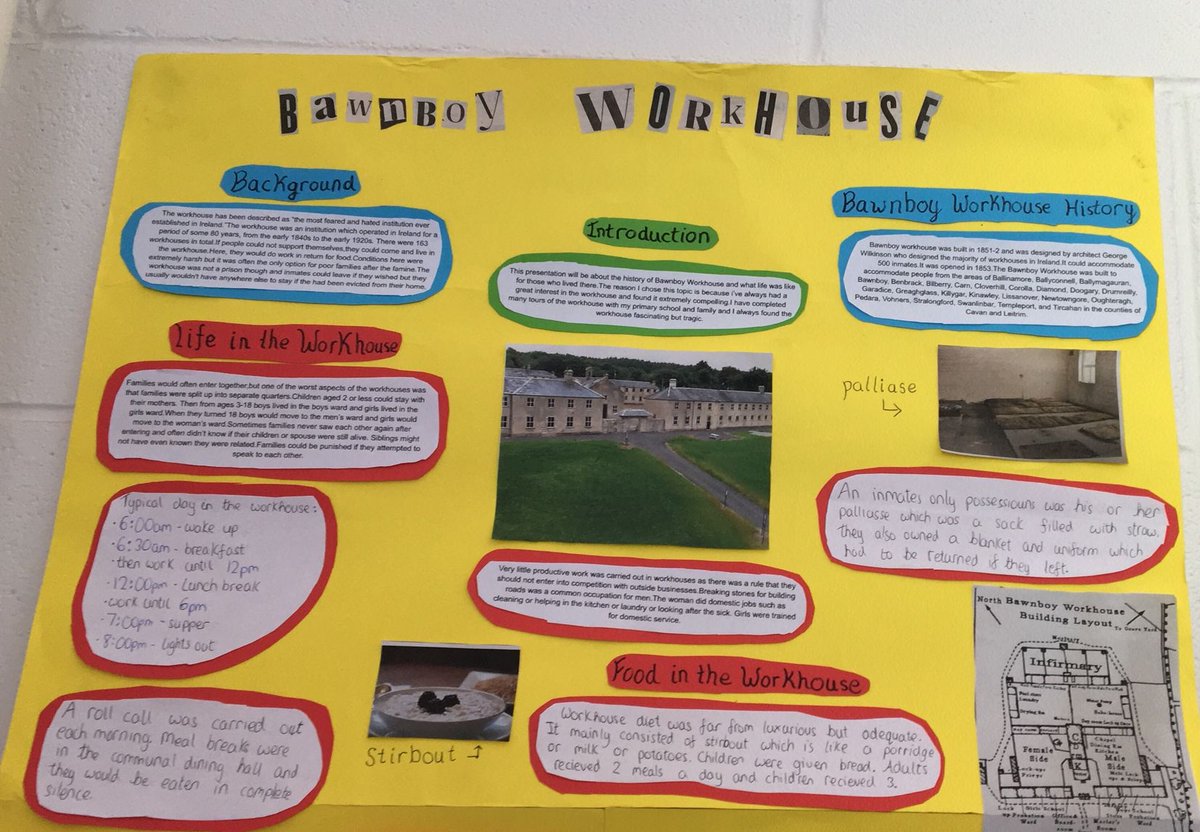 Bawnboy Workhouse was the subject of Tara Geoghegan’s CBA. It’s a poignant reminder of the legacy of the Famine Years and Tara explored not just the place and building but the inhabitants as well as effect they Workhouse has had on the people of her area. #bawnboy #juniorcycle