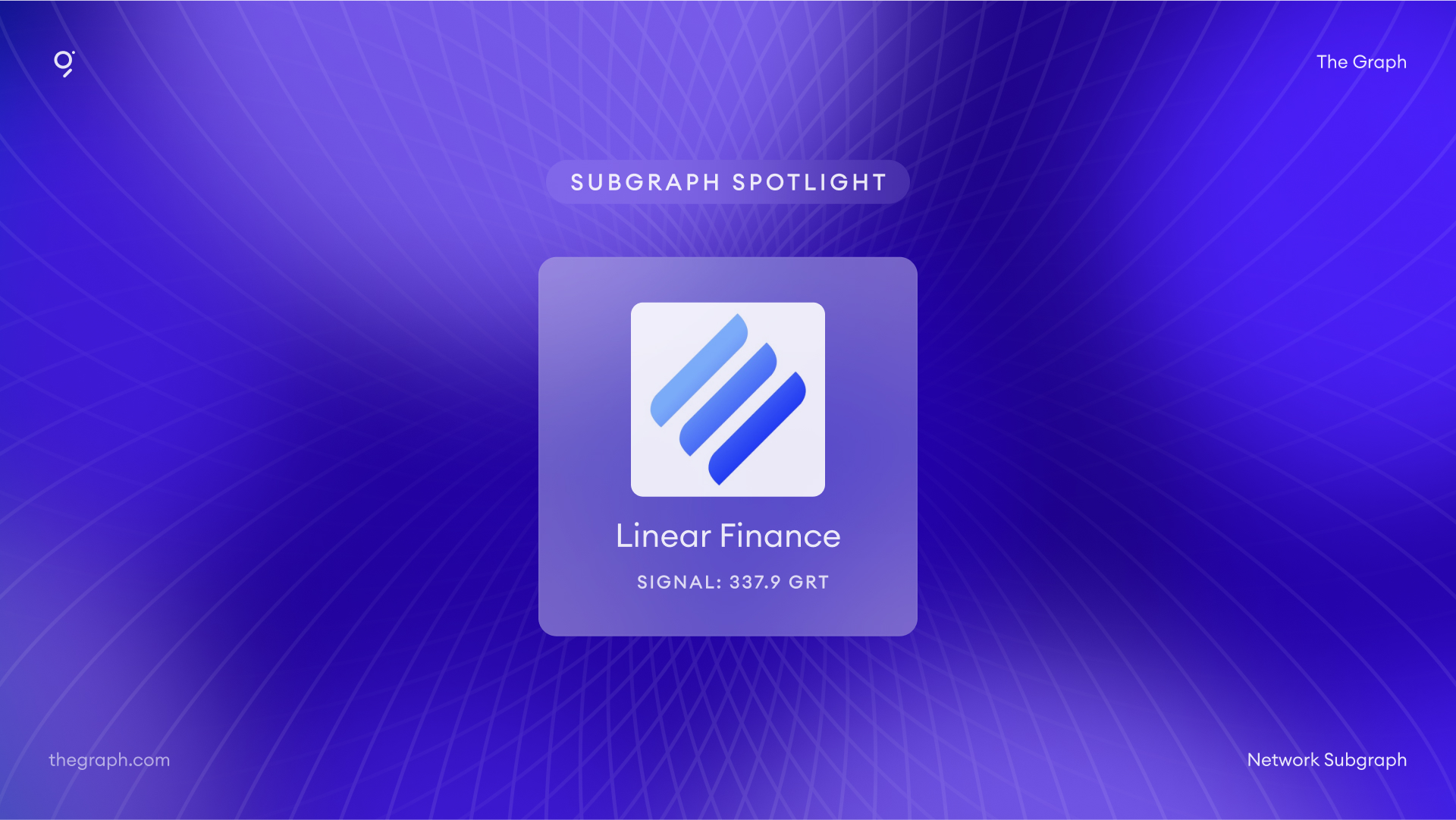 The mainnet subgraph for <a href=/currencies/linear>@LinearFinance</a> is now live on The Graph’s decentralized network ...