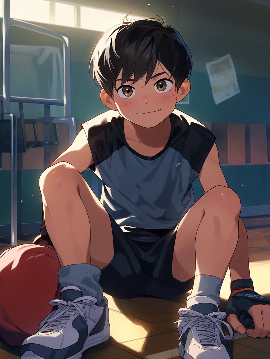 rotasukeAI's tweet image. お、俺は君のその膝を待ってたんだよ...！よき...