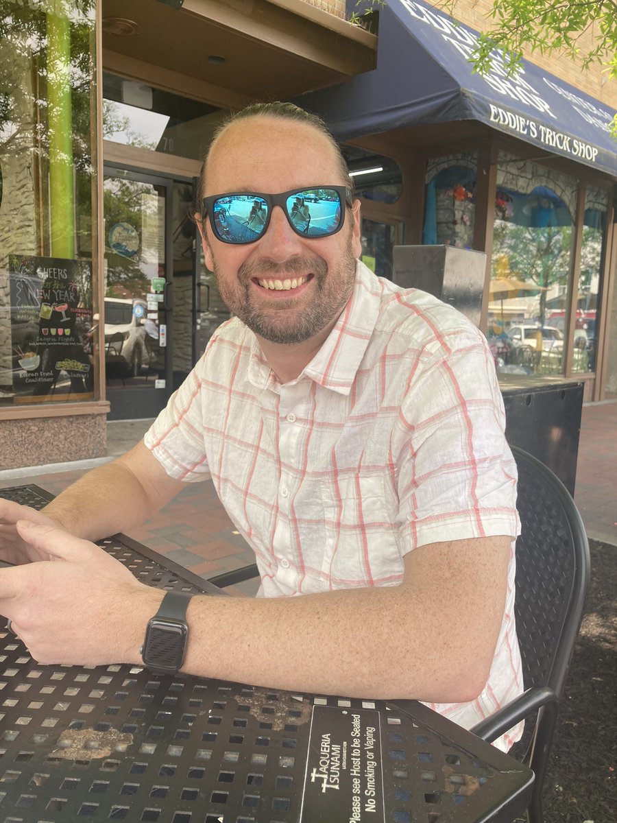 TCSeverson's tweet photo. As promised, we are back to our regularly scheduled programming that provides you an opportunity to laugh at my expense.

This picture was taken about an hour before this week's story took place. I wish I could go back and warn that guy... 

https://t.co/cK9EUYsPW4 https://t.co/gZYvSOtFXV