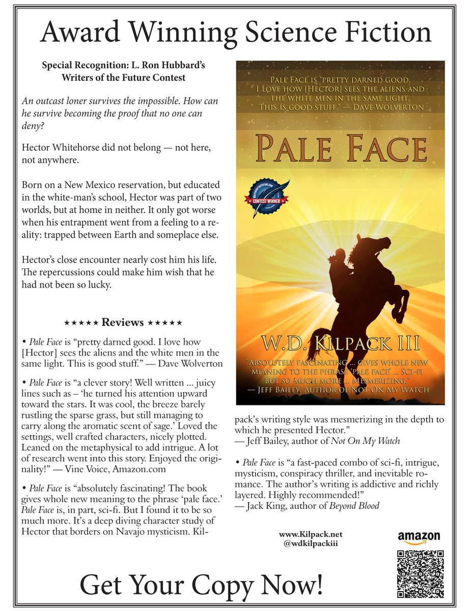 Pale Face kilpack.net/paleface.html #author #authorcommunity #authorsofinstagram #AvidReader #Book #BookBoost #BookLover #BookPromo #ian1 #iartg #indieauthor #kilpack #MustRead #navajo #read #ReadingCommunity #utah #writerslift #writingcommunity #scifi #sciencefiction #utahauthor