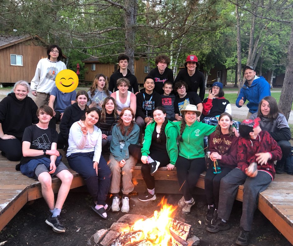 Final day at Camp Medeba for our GeoVenture class!  So many memories were made.