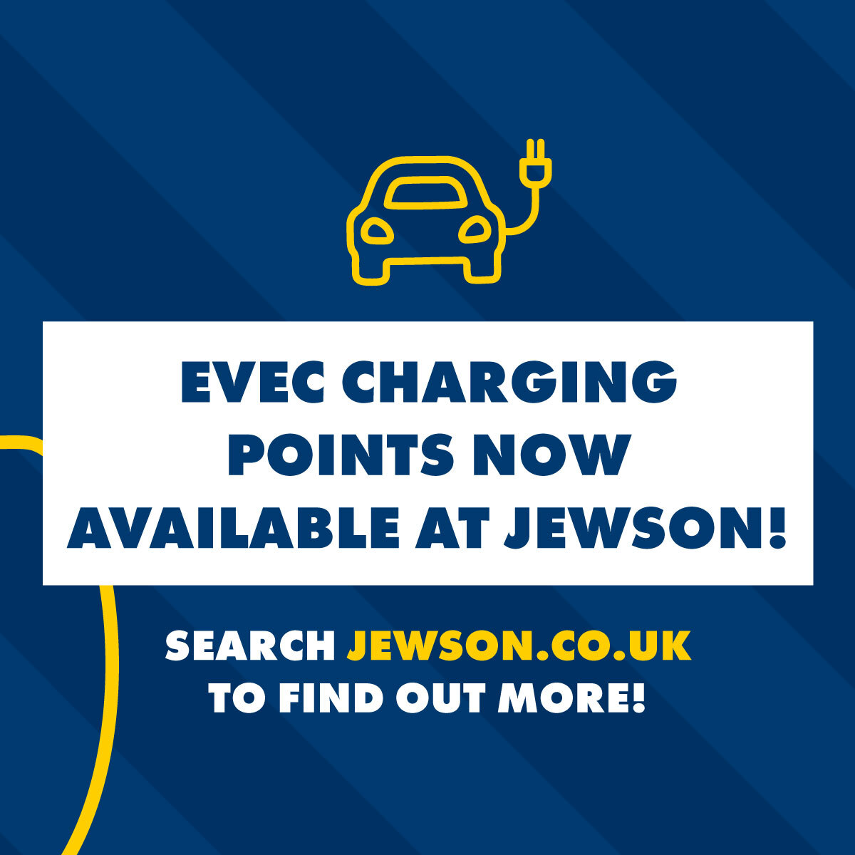 Jewson's tweet photo. We are delighted to be part of the journey moving the nation to Electric cars 🚙
The evec range of electric vehicle charging points are now available online and in selected branches!
Read more 👉 https://t.co/Nvr7V1svg2
#evec #electriccar #electricvehicle #makingbetterhomes https://t.co/eLdwqp88Jr