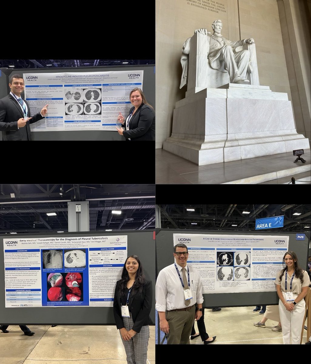 UCONN PCCM, UCONN IM, and UCONN PCIM taking on the ATS Conference together this past week