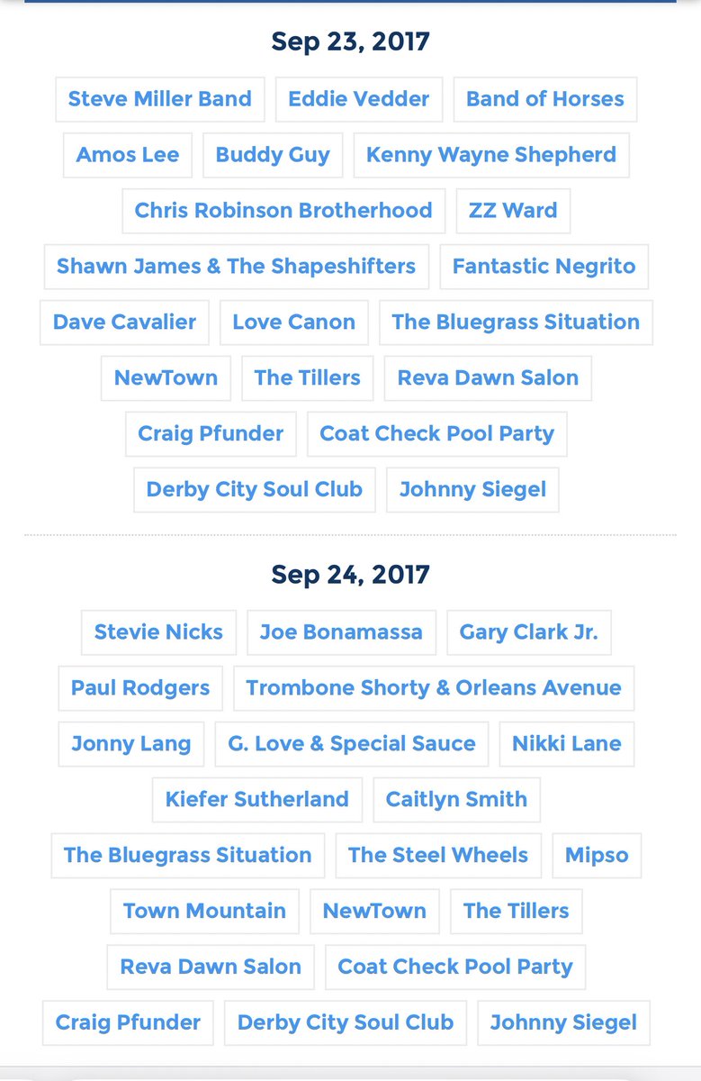 Flashback to 2017 Bourbon & Beyond Fest in Louisville, KY when I saw the birthday girl Stevie Nicks and #FantasticNegrito all in the same weekend (along with a whole lot of other great bands).