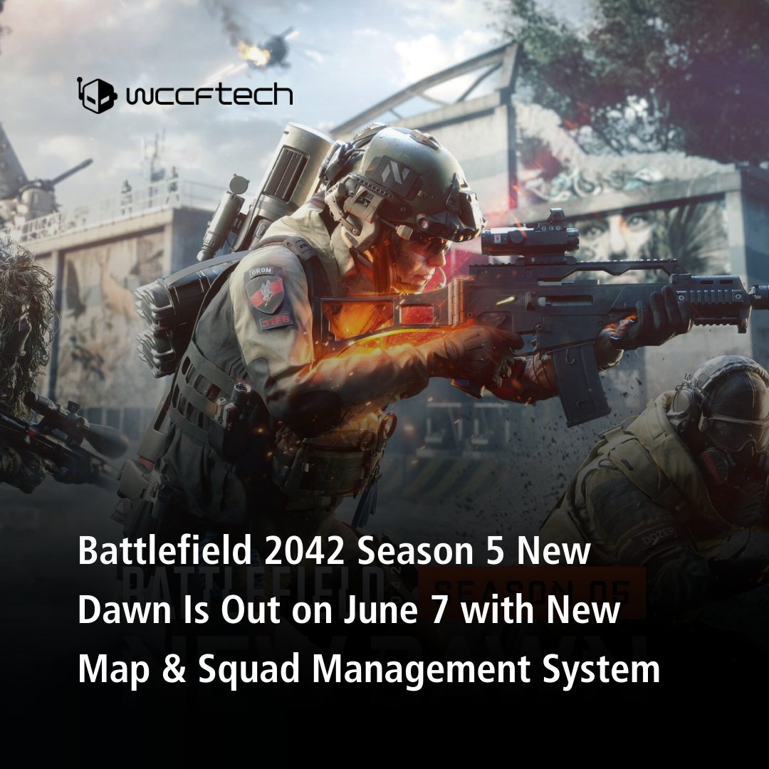 Battlefield 2042: Season 5 Launches June 7th with New Map