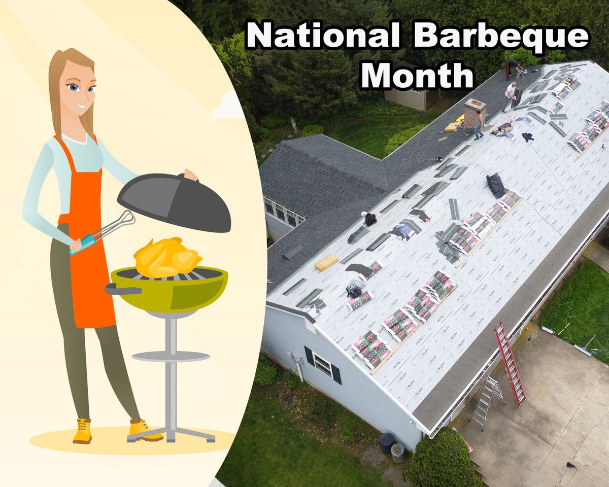 May is National Barbecue Month, and what better way to enjoy those sizzling grills than with a well-protected home? At NXT Gen Exteriors we're here to ensure your roof stays strong while you grill on! #NationalBarbecueMonth #RoofingSpecialist #ProtectYourHome #GrillAndChill