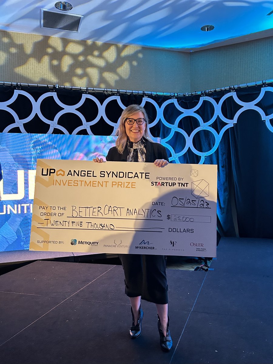BetterCartAnalytics (@bettercart1) on Twitter photo Shaping the Future of Tech <a href="/unitingprairies/">Uniting the Prairies</a>
It was one for the books, we are honored to be recognized as the 2023 UP Angel Syndicate! We are so excited to see what the future holds✨
Thank you to everyone who made this event a success! <a href="/colabsyxe/">Co.Labs</a> <a href="/Startup_TNT/">Startup TNT</a> <a href="/Vendasta/">Vendasta</a> Shaping the Future of Tech <a href="/unitingprairies/">Uniting the Prairies</a>
It was one for the books, we are honored to be recognized as the 2023 UP Angel Syndicate! We are so excited to see what the future holds✨
Thank you to everyone who made this event a success! <a href="/colabsyxe/">Co.Labs</a> <a href="/Startup_TNT/">Startup TNT</a> <a href="/Vendasta/">Vendasta</a>