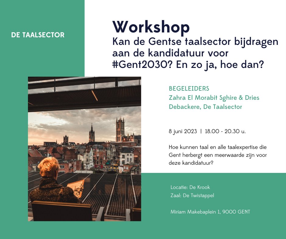 De Taalsector tweet media