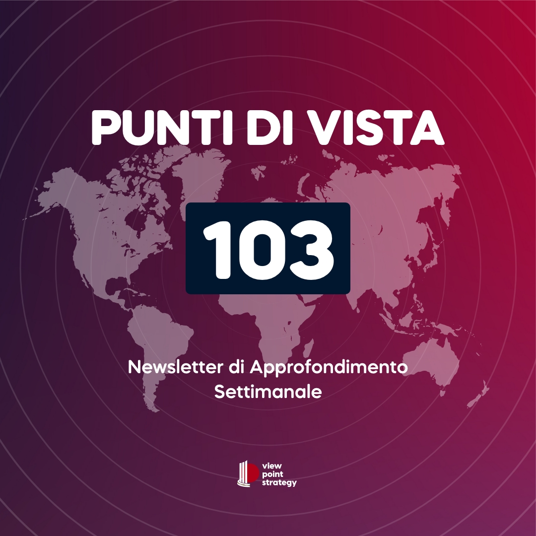 ViewStrategy's tweet image. Punti di Vista è l'editoriale creato per farvi concludere la settimana nel migliore dei modi.
Cosa aspettate? Andate a leggerlo 👉🏻viewpointstrategy.it/punti-di-vista…

#VPS #viewpointstrategy #puntidivista #notiziedellasettimana