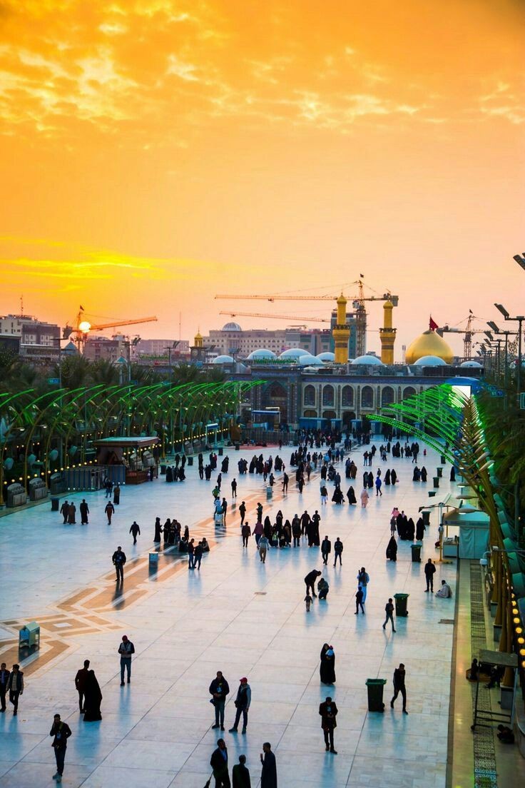 Karbala_The land of ultimate peace 💐