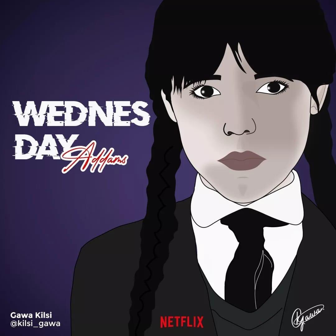 Yeah! It’s Wednesday. 😎
Oya you don catch me🙌🏽 It’s the weekend 😁

Let's talk about your favorite color 🖤🖤🖤

#designinspiration #designer #graphicdesigner #digitalpainting #illustration #adobe #wednesday #netflix @netflix @naijaonnetflix #naijadesigner #illustration