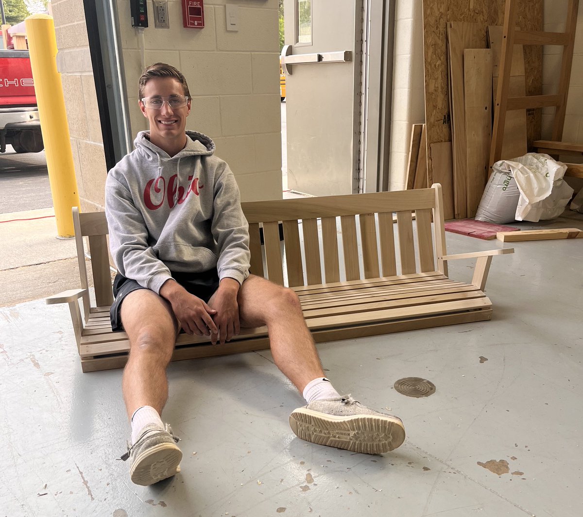 LCFFA1's tweet photo. To finish out the year our Ag Business students got to create their own designed shop projects. The projects are designed to showcase the skills students have learned in the shop over their years in the program. Here are only some of the finished projects! https://t.co/kX2xRczi1L