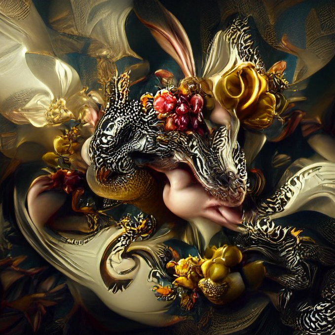 CheckoutSol's tweet image. [ A I  M A G I C A L  D R A G O N ] 🐉 Only two (2) art pieces listed, out of 4,200 !! Floor: AI MAGICAL DRAGON #3549 OpenSea: opensea.io/assets/ethereu… #AIDragon #MontrealAI #NFT #NFTCommunity