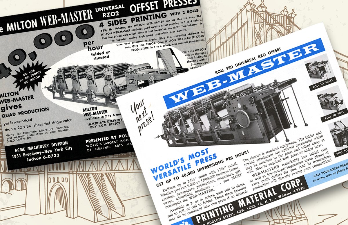 HowardIronWorks's tweet photo. An incident that helped expose what would soon become Canada’s largest bankruptcy among suppliers to the print industry. In the end, a $4 mil. deficit would be uncovered ($41 mil today).
Link: https://t.co/sMXttNheV1
#ironcurtain #coldwar #EastGerman #offsetpress #Planeta https://t.co/FYwvVjA9cx