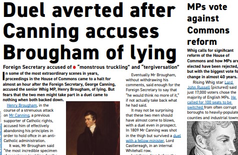 Reporting the news from 1823 tweet media