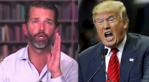 BREAKING: Donald Trump Jr. accidentally lobs brutal insults at his own father during an attempted attack on Ron DeSantis on his braindead online show.

Red-faced and speaking with that same nasally voice that has caused some to suggest he has a substance abuse problem, Trump Jr.…
