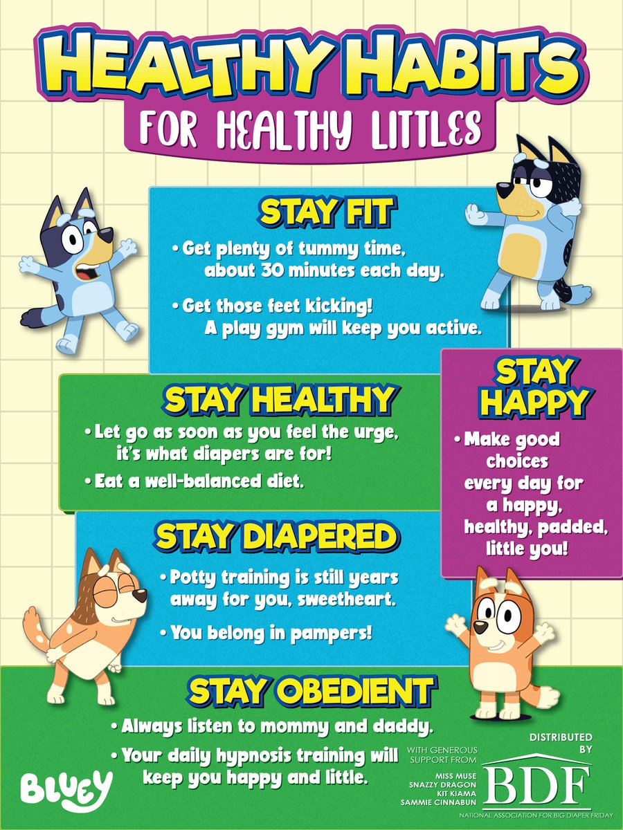 We here at the Big Diaper Foundation know just how hard it can be sometimes to keep your little one happy and healthy. Here are some helpful tips to ensure they stay little as long as possible! ❤️