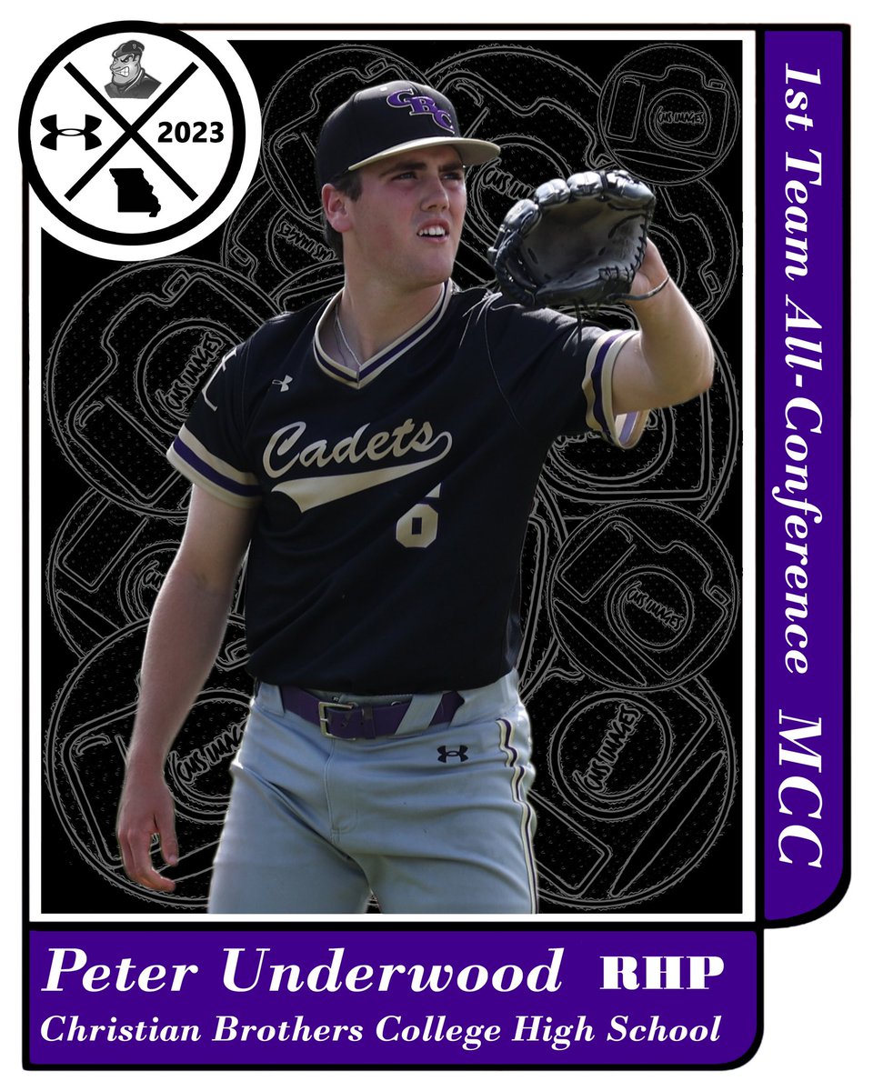 2023 All-Conference ⚾️ Signature Series is pleased to present this hard-throwing, big-game right hander for @cbchsbaseball  Congrats to @underwood2023 on your impressive senior season & TY for following. @cadetbaseball @CBCHighSchool @JeffCo_Baseball 
@scoreboardguy #RollVikes