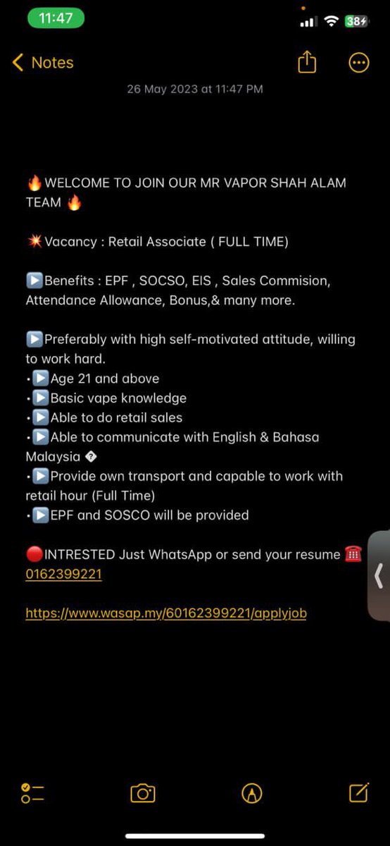 URGENT HIRING !! @Oh_KerjaKosong @sebarkerja @kerja_kosongMY #kerjakosong #shahalamseksyen18