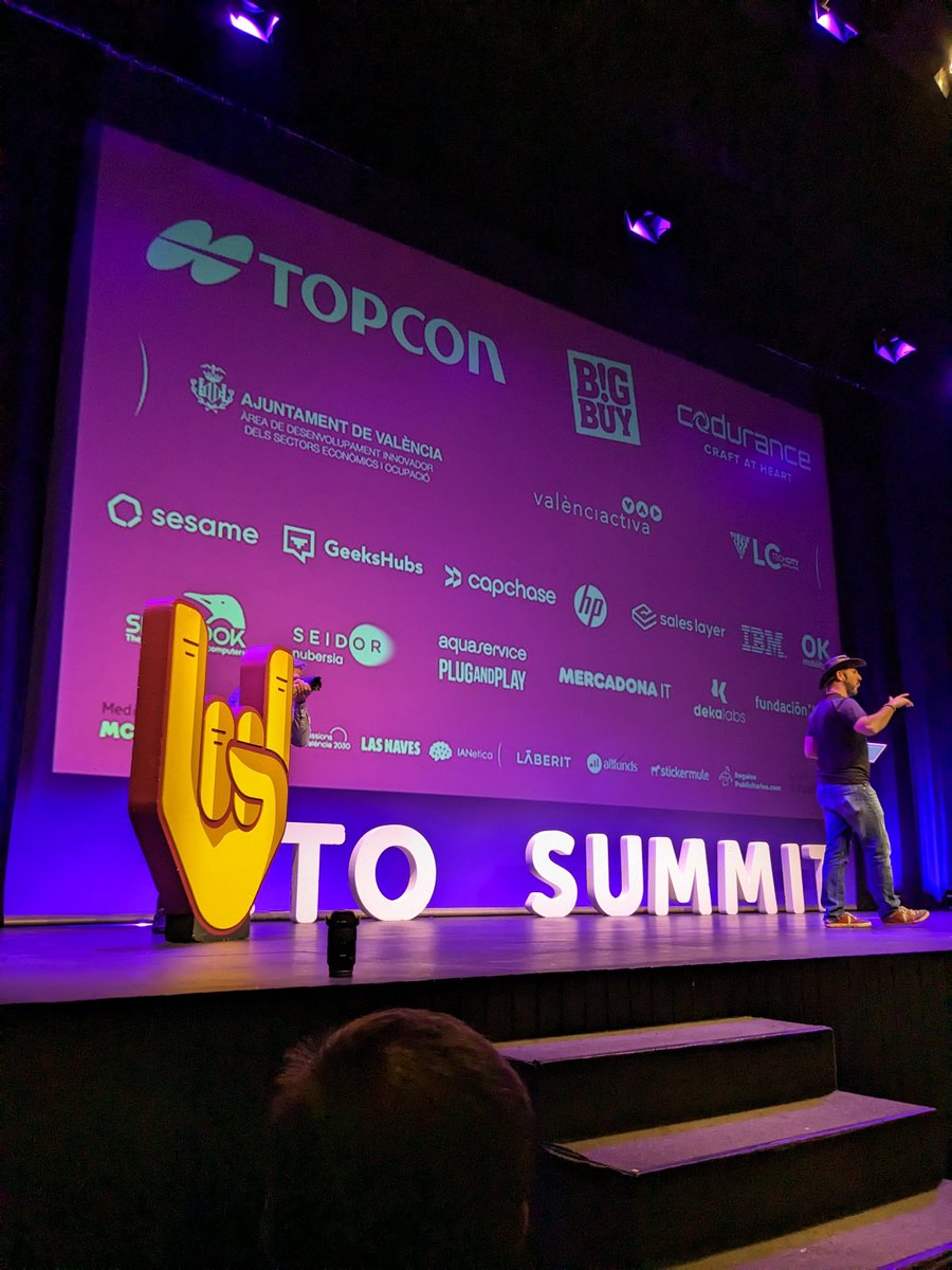 De sarao 😀#ctosummit