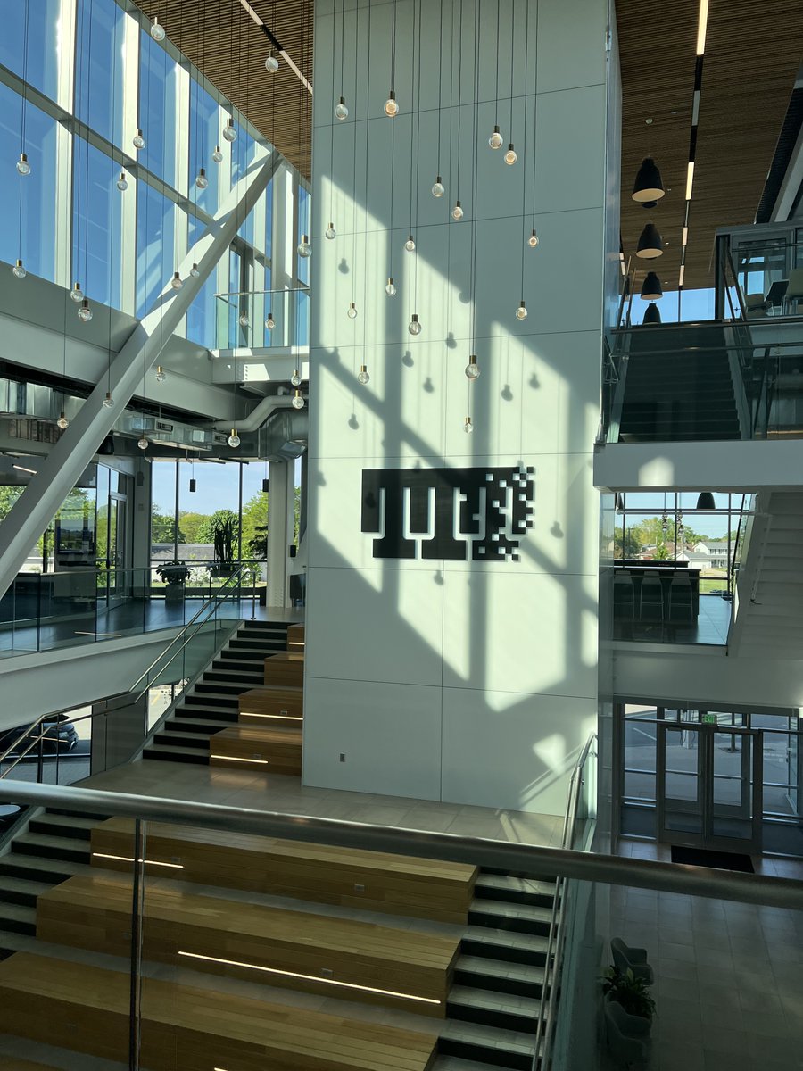 PRSAnew's tweet photo. Touring the innovative world of @TitletownTechGB with PRSA Northeast Wisconsin! 🚀 A huge shoutout to Grace, the incredible marketing and communications lead, for showing us the way. 🙌✨ @Grace_Murray24 #TitletownTech #PRSANEW https://t.co/sjEbqFBq7e