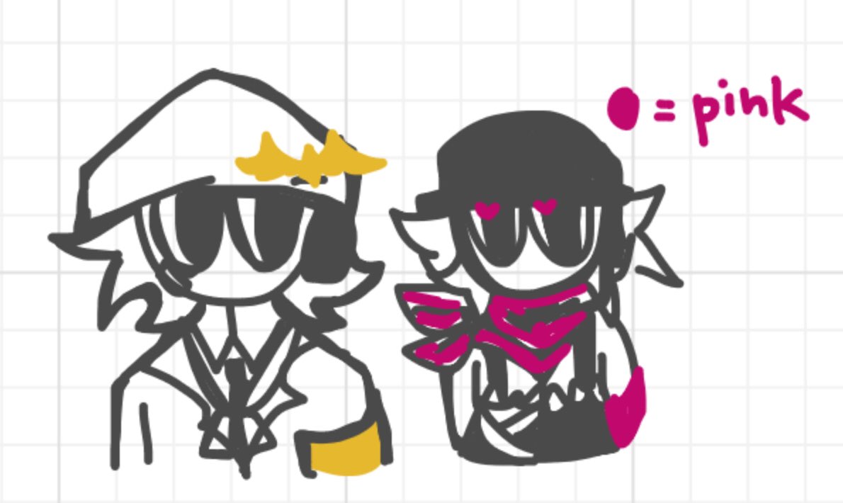 ToastyMicrowave's tweet photo. I made my new ocs

 #evadeoc https://t.co/v7QRM9FAlv