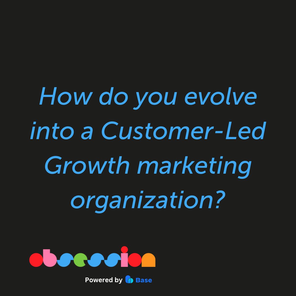 No fluff. Just real-life stuff. 
#customermarketing #customerledgrowth #obsessionclgtour23

hubs.la/Q01QRbj_0